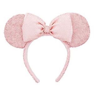 BRAND NEW Disney millennial pink sequin ears.